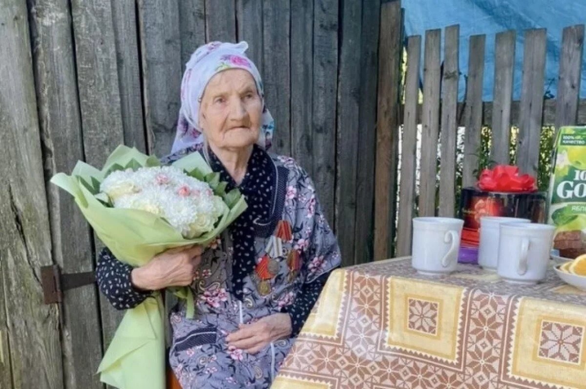    В Тверской области 100-летний юбилей отмечает ветеран ВОВ Мария Петрова