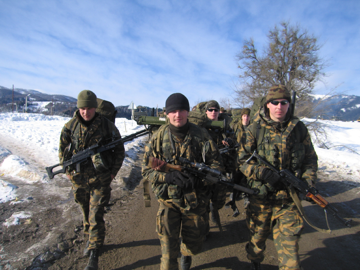 Разведчики в Южной Осетии