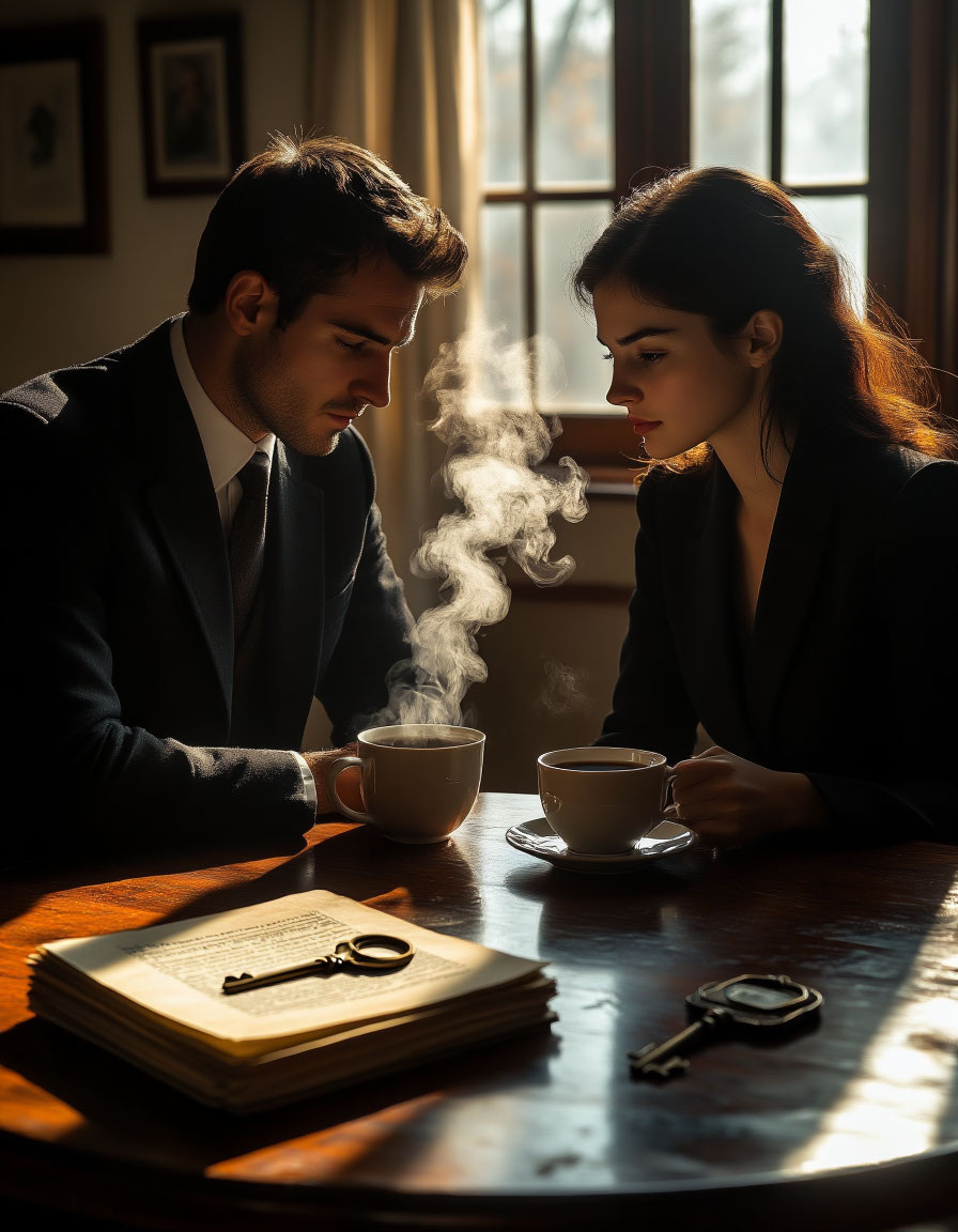 Чай ещё не остыл, а между нами уже всё было по-другому