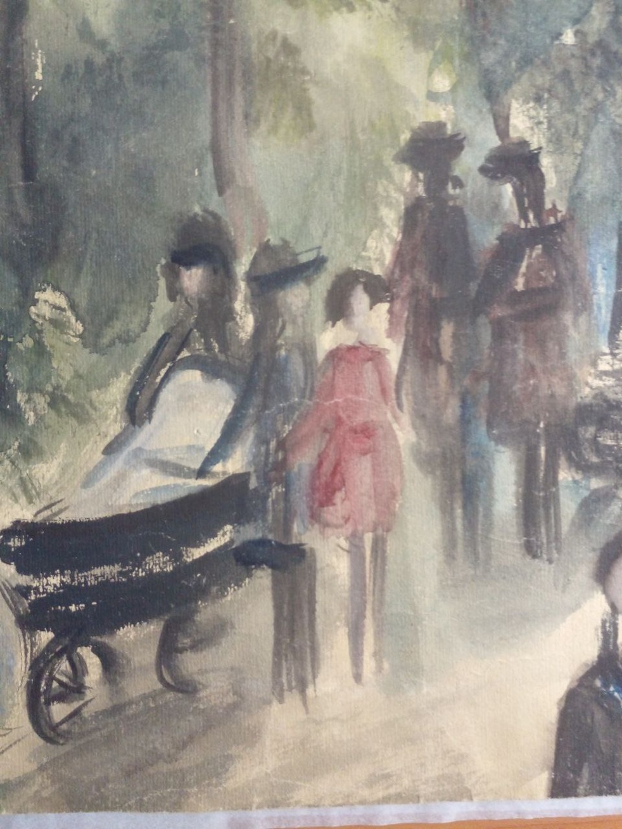 Фрагмент произведения, которое приписывается Эдуарду Мане (с) ArtCollecting