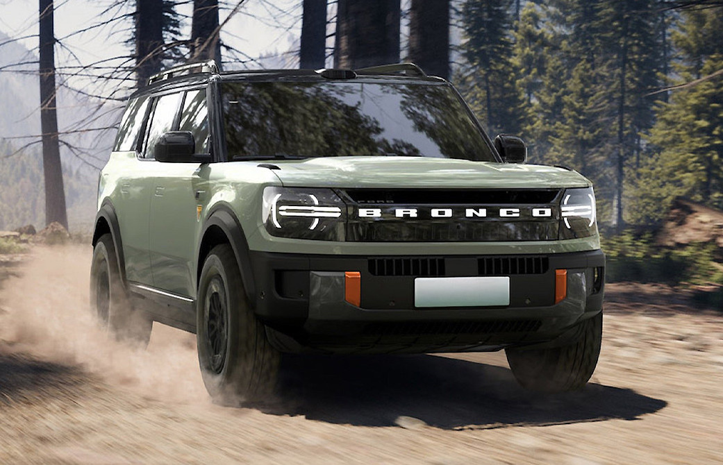 Ford представил мощный электрический Bronco