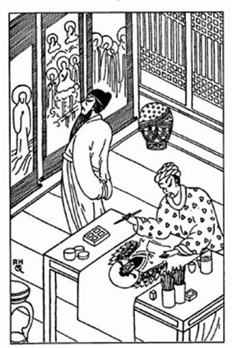 Судья Ди в мастерской художника У Фэна