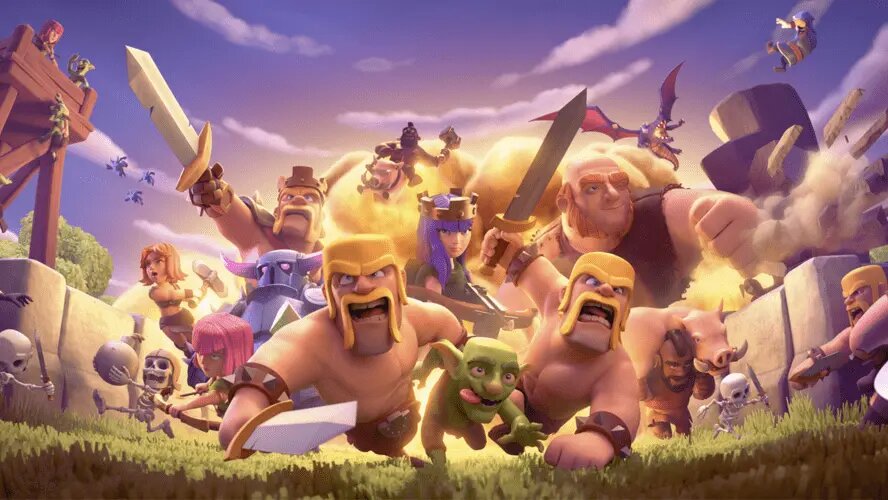 мобильная игра Clash of Clans