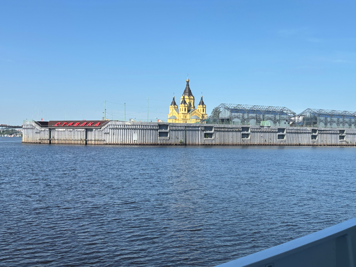 Фото автора. Мы же вчера ушли из Нижнего! ))