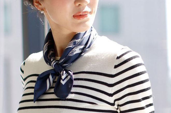 Классический узел делается легко. Фото: @mevillafuerte / Pinterest