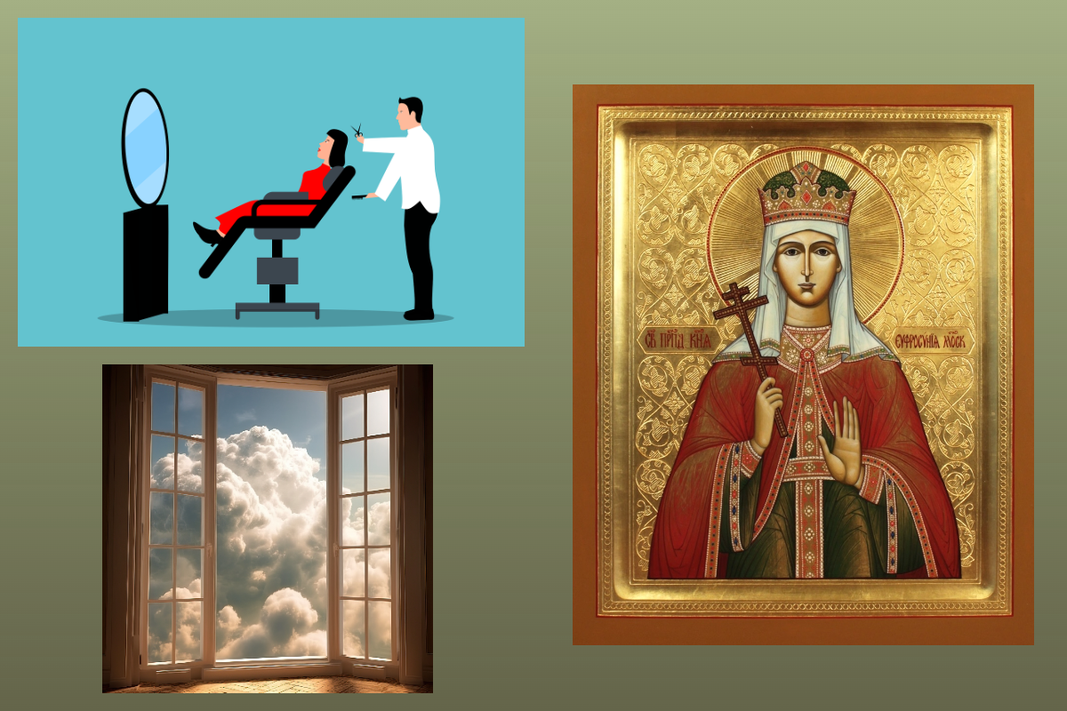 Икона Прп. Ефросиния Московская/azbuka.ru, Freepik.com