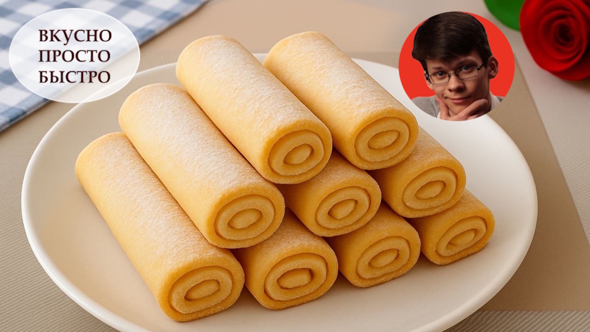 Хрустящее печенье «Бармак» - Вкусно Просто Быстро