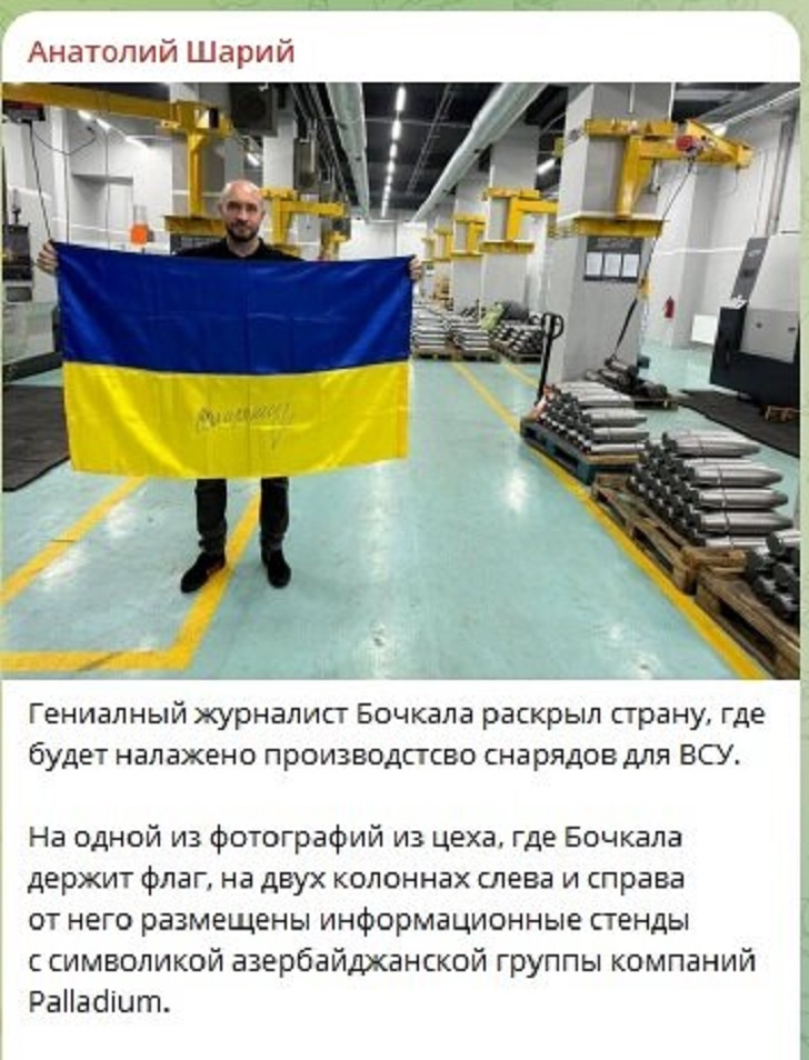    Скриншот: Шарий/telegram