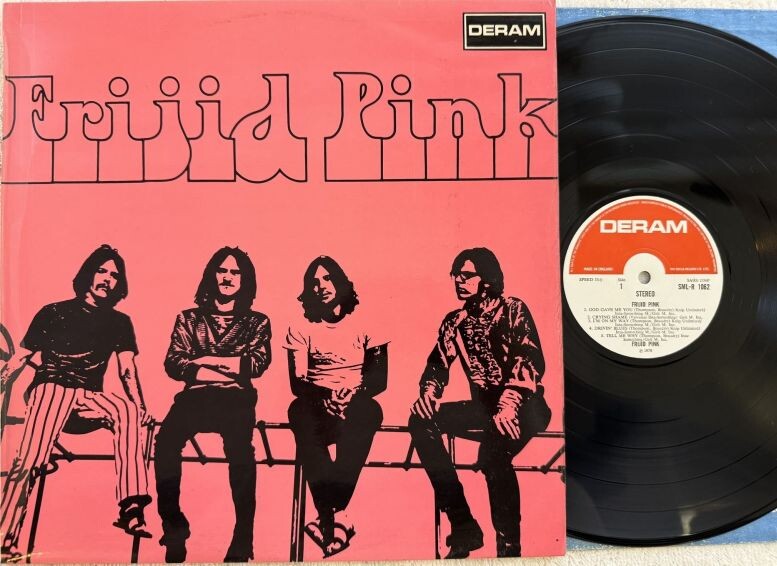 Дебютный альбом америкаских металлистов Frijid Pink, 1970 г.