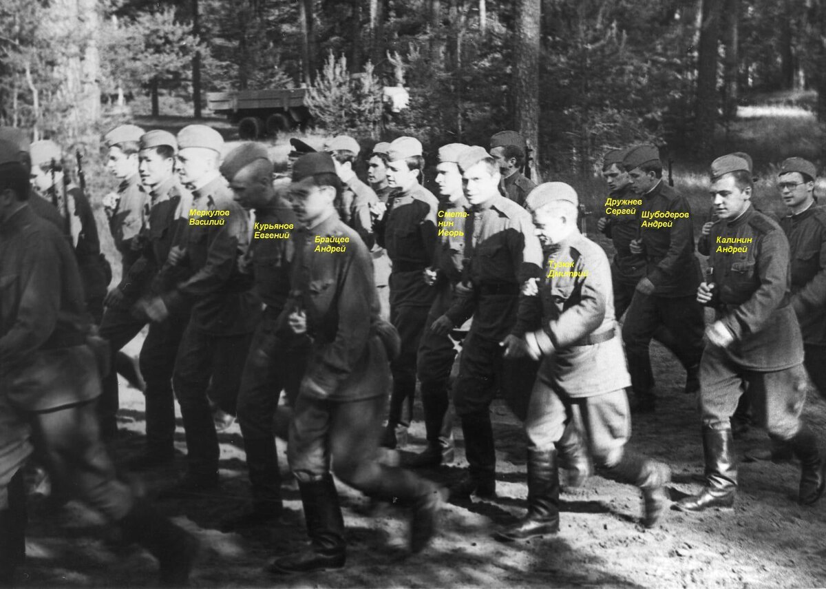 № 1. Меркулов Василий, Курьянов Евгений, Брайцев Андрей, Сметанин Игорь, Тузюк Дмитрий, Дружнев Сергей, Шубодеров Андрей, Калинин Андрей