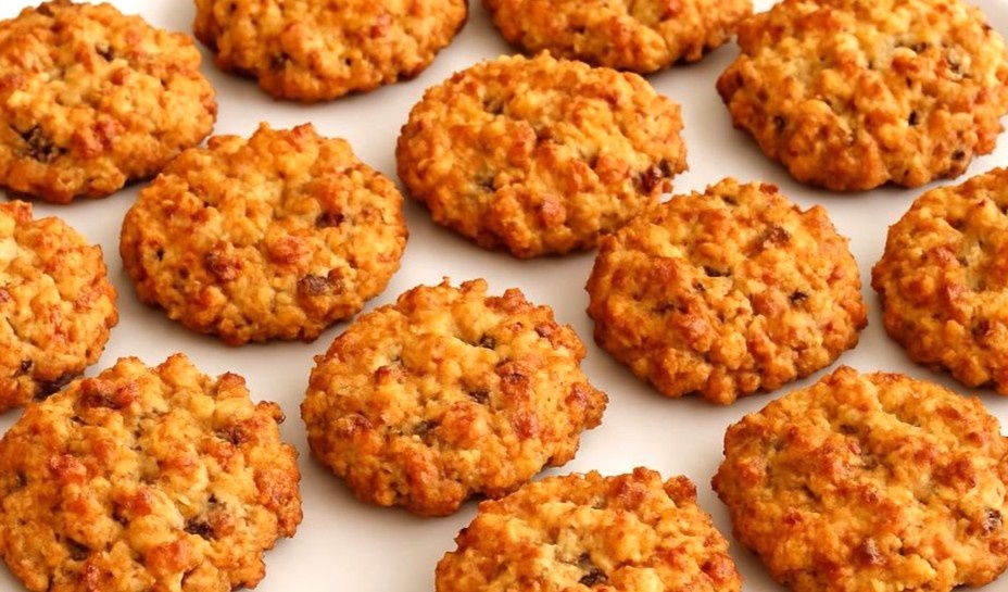 Овсяно-яблочное печенье с апельсином - Вкусно Просто Быстро