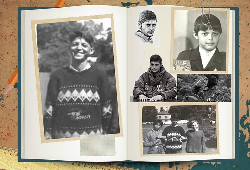 Детские фото Миши Источник: ВК: «Михаил Толстых-Гиви» 