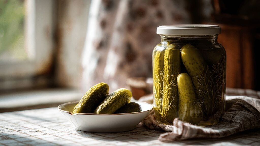 Солёные огурцы