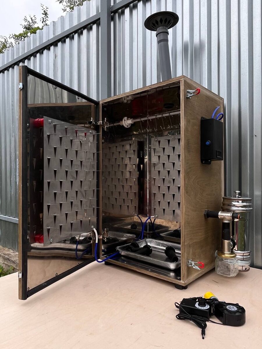 Коптильня холодного копчения электростатическая Дымика ру 100SNI