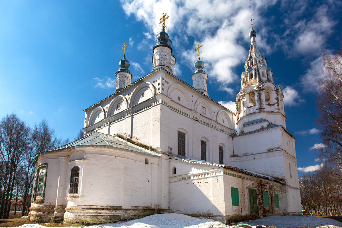 Великий Устюг, Комсомольская площадь, 3 — Спасо-Преображенский храм