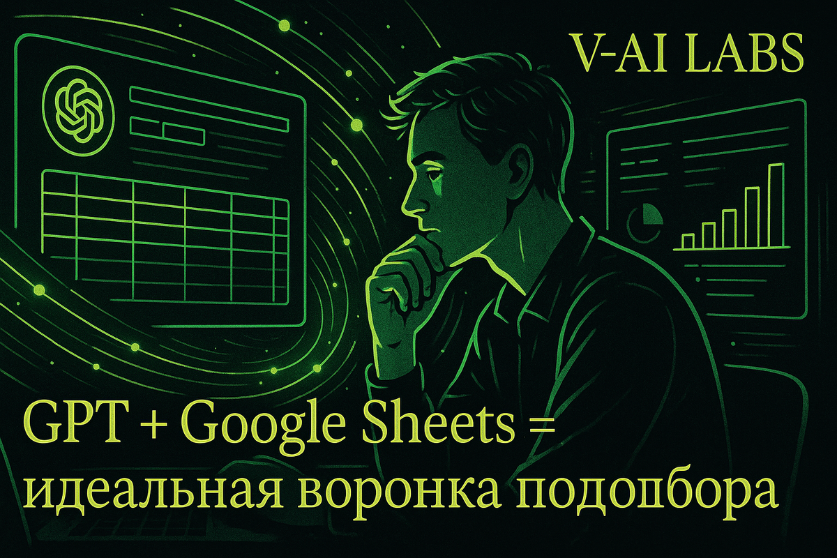    Автоматизация воронки: как GPT и Google Sheets упрощают найм