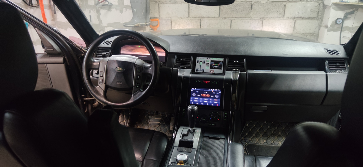 Так выглядел старый руль.