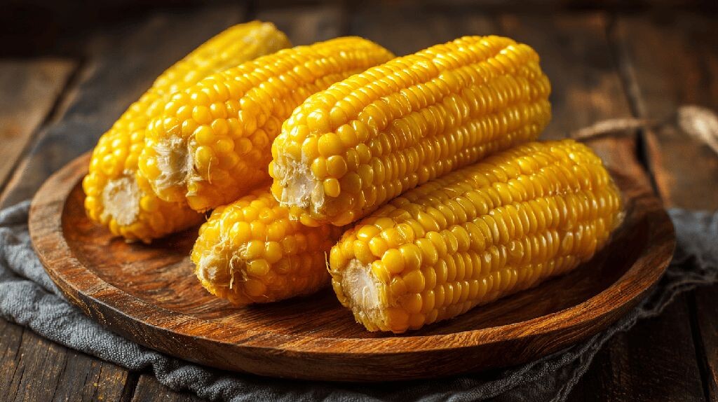 Сладкая вкусная вареная кукуруза