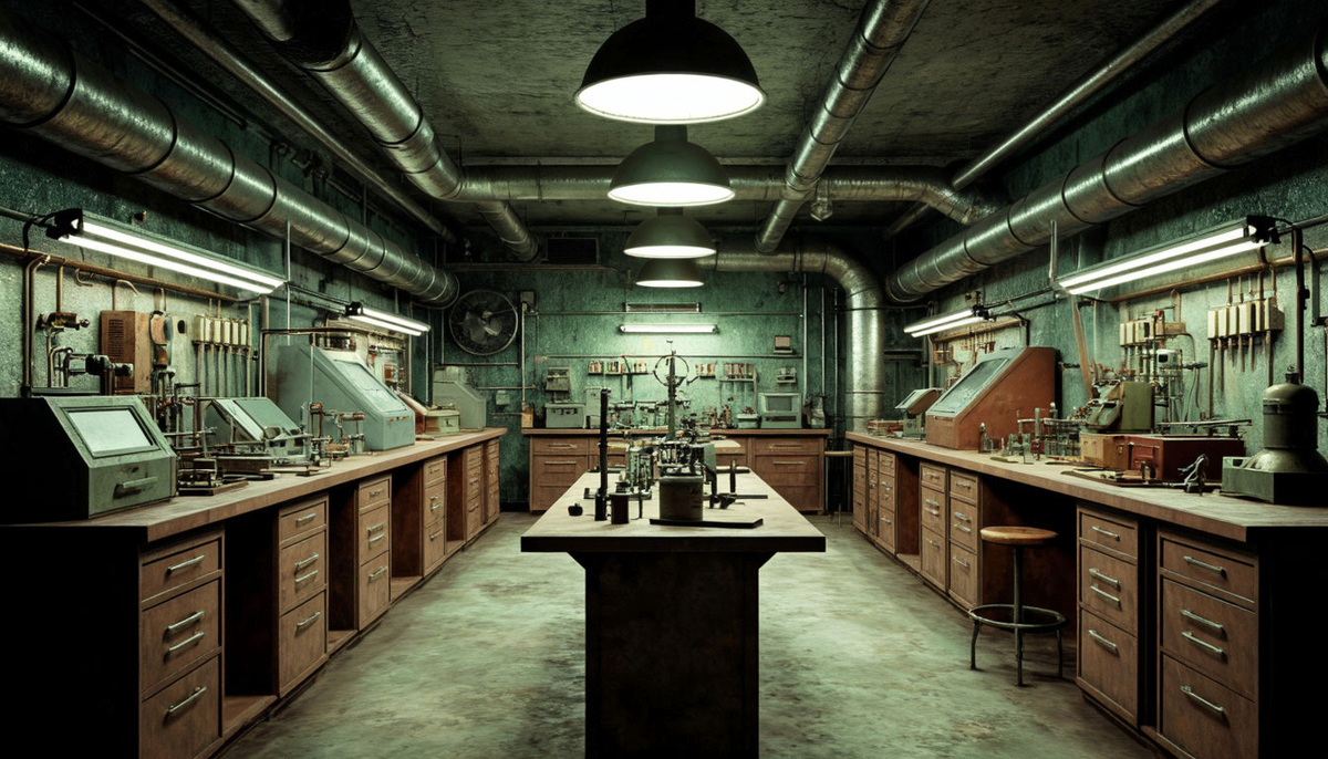 Может быть, оно сбежало из лаборатории?