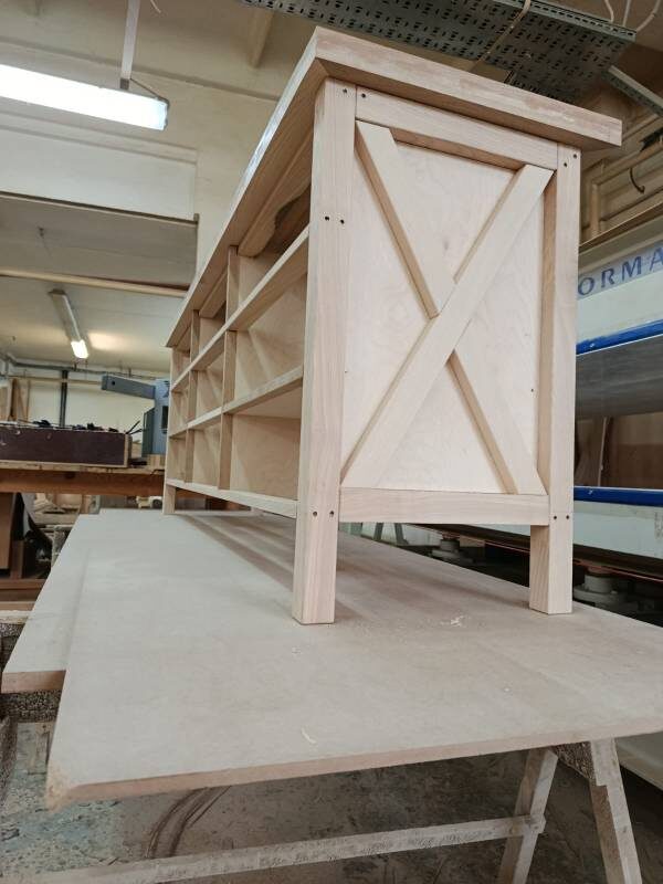 Производство тумбы под мойку в ванную комнату