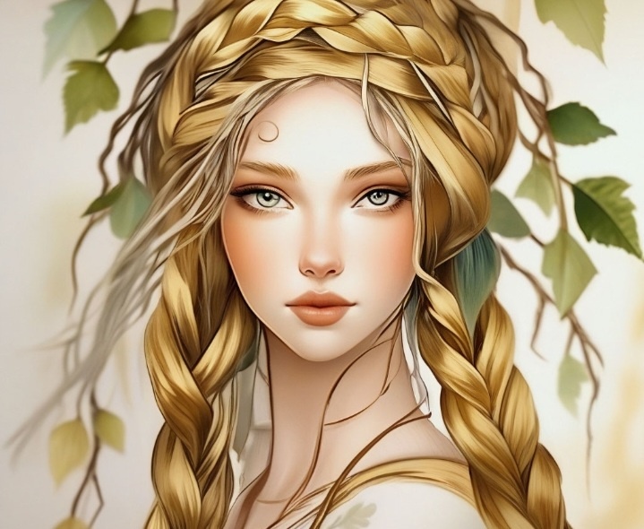 Ох, и красавица была Морошка