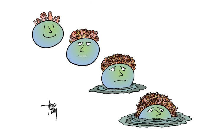 Планета способна прокормить огромное количество людей. Проблема в нерациональном потреблении ресурсов. Когда богатые не могут насытиться 