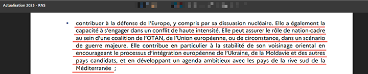    НАТО готова воевать с Россией//Скриншот из доклада "Стратегический национальный обзор"