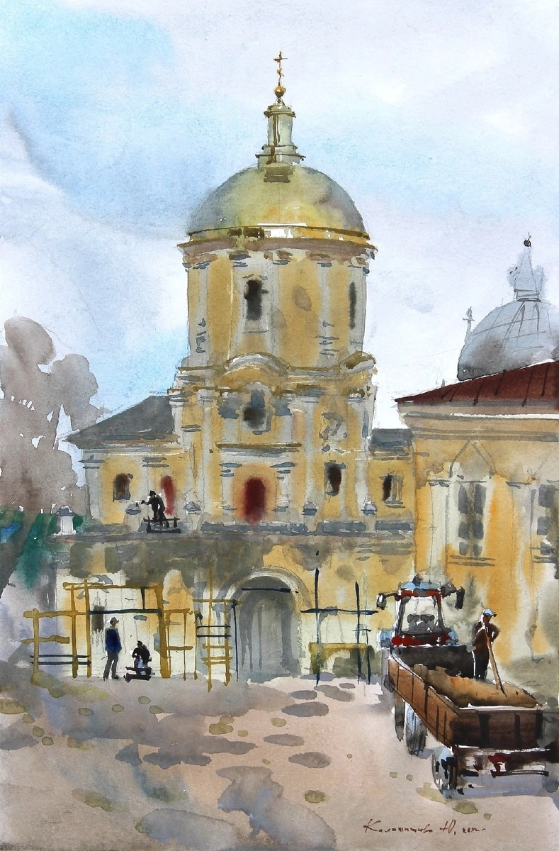 Этюд. Подготовка в празднику 