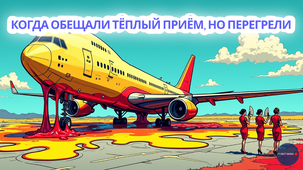 #авиация #бортпроводник #жаравсамолете