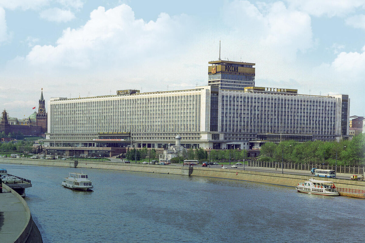   Гостиница «Россия» в историческом районе Зарядье. 1974 г. РИА Новости
