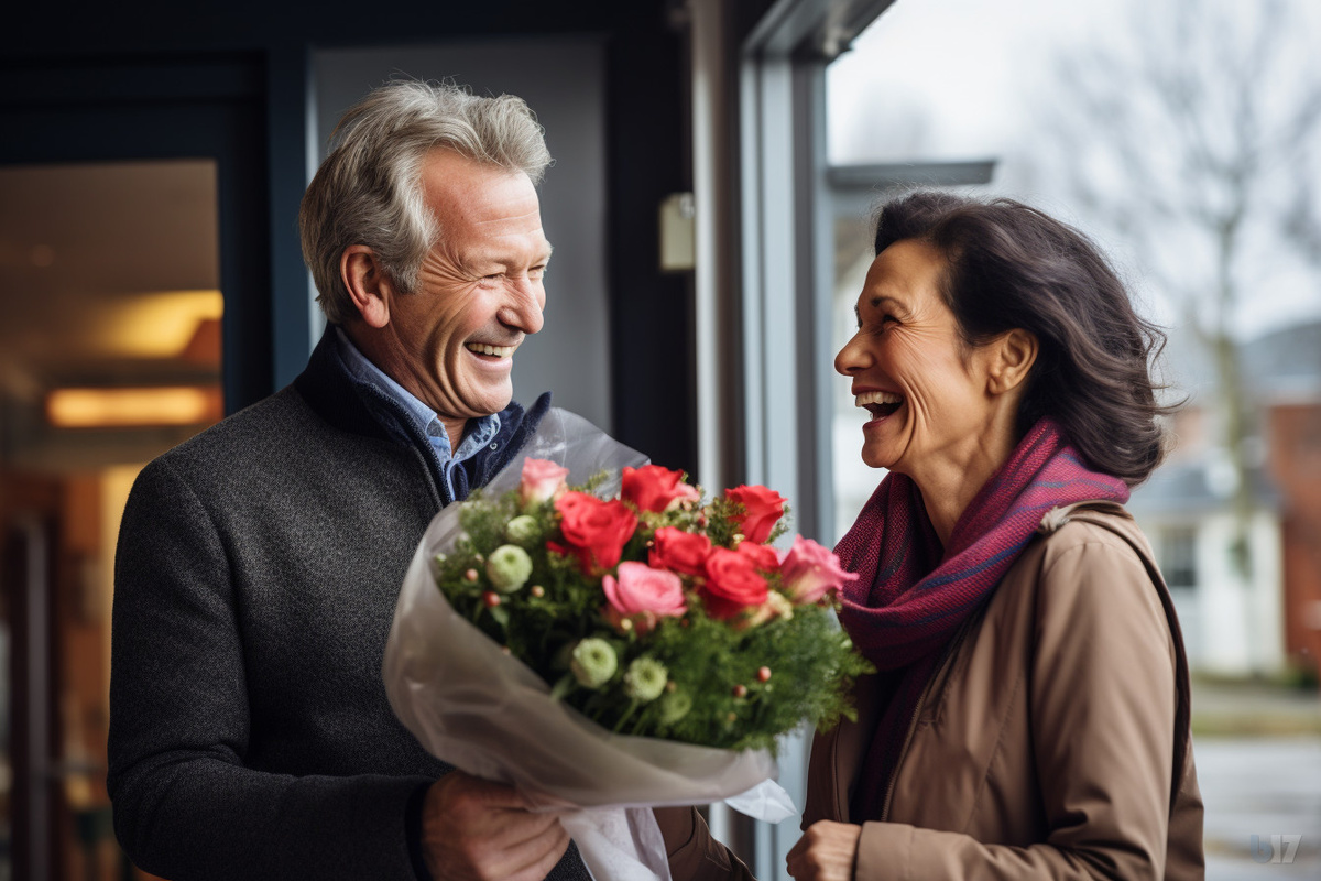 Богатый поклонник ухаживает за Еленой