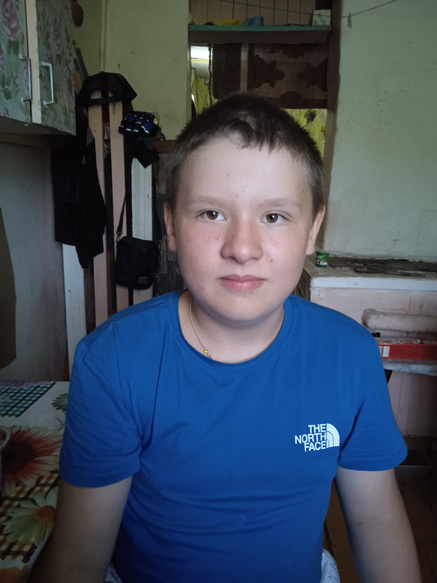 Сын Рома, каждый день при деле. Фото автора. 