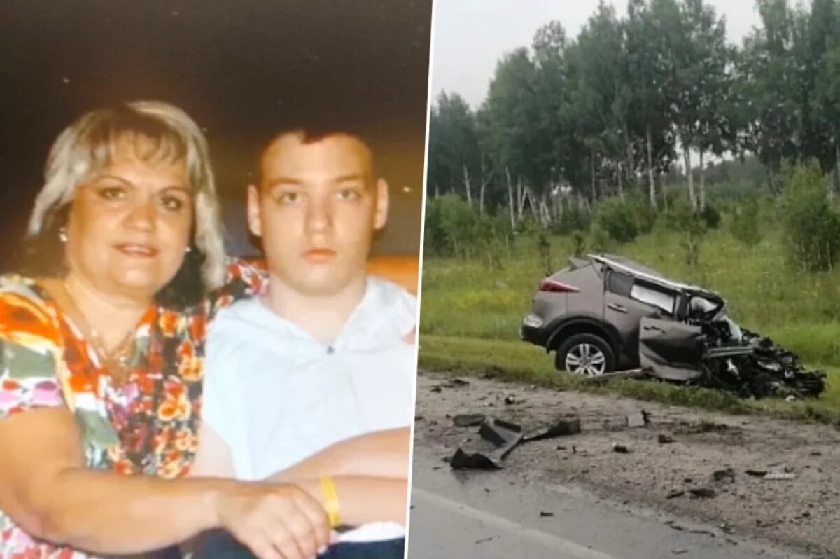    Наталья Берестова с сыном Семёном.