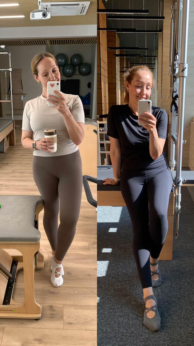 Всем привет! Слева фото сделано сейчас, справа год назад. Невооруженным взглядом видно, какой сейчас кругляш и какая тонкая и звонкая в прошлом году. Хочу так же) Коллаж автора