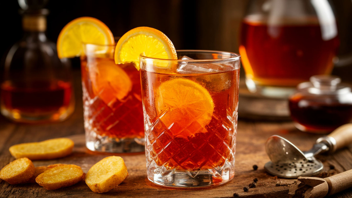 Советские коктейли с коньяком: Ностальгические рецепты из прошлого 🥃🇷🇺