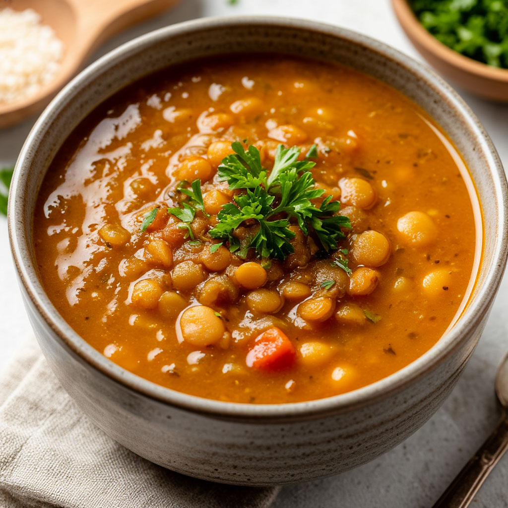 Суп из чечевицы