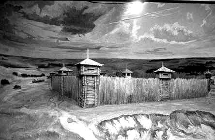 Борская крепость выглядела как-то так. Изображение из открытых источников в интернете