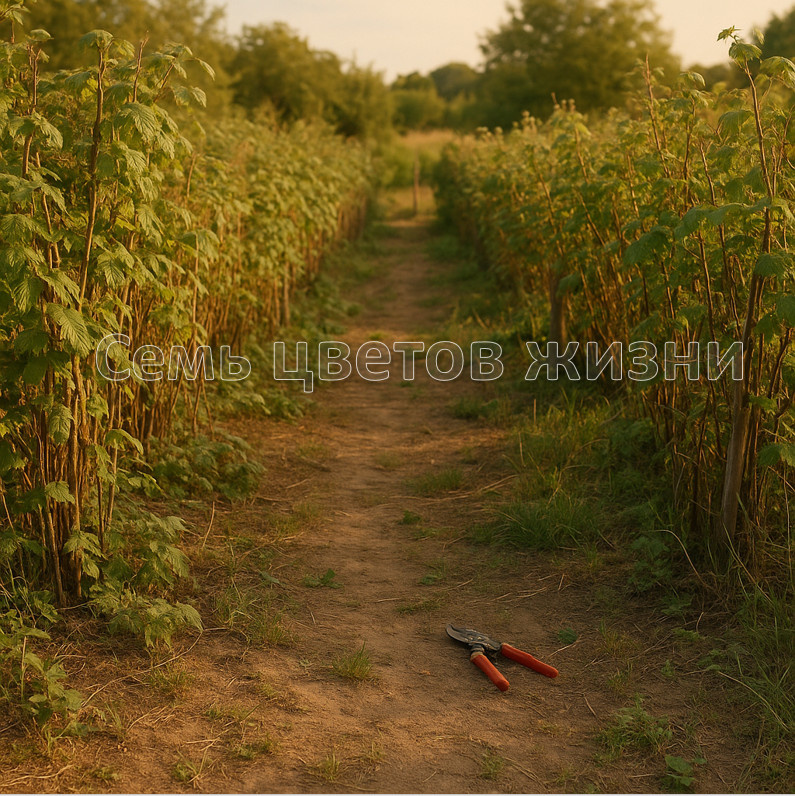 Малина после плодоношения