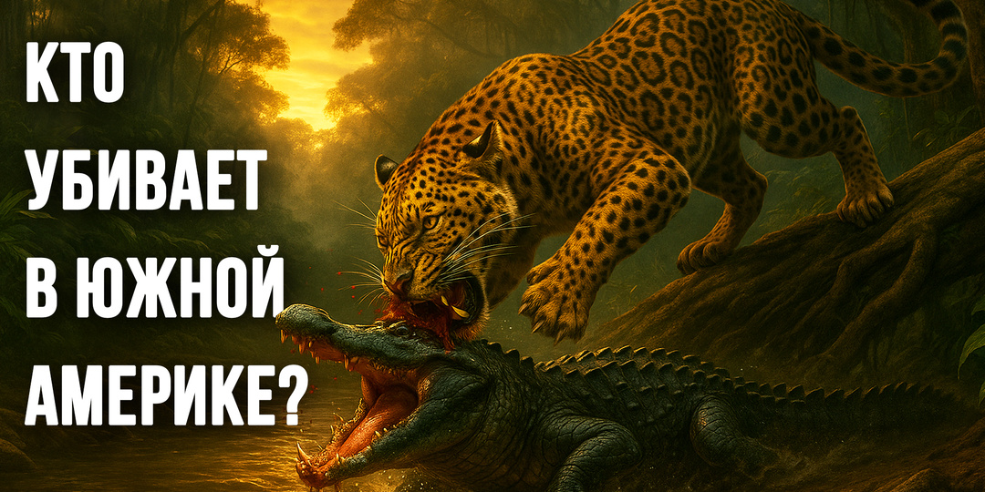 Эволюция Животных, которых стоит бояться в Южной Америке