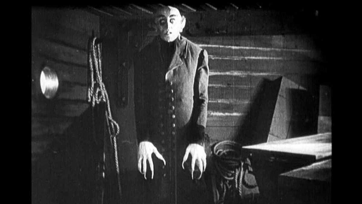 Макс Шрек в роли графа Орлока (1922г.)