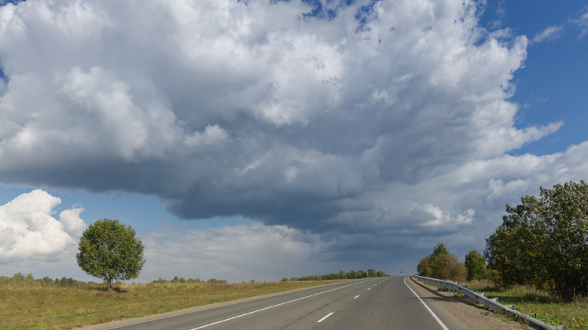 Дорожные пейзажи. Фото автора.