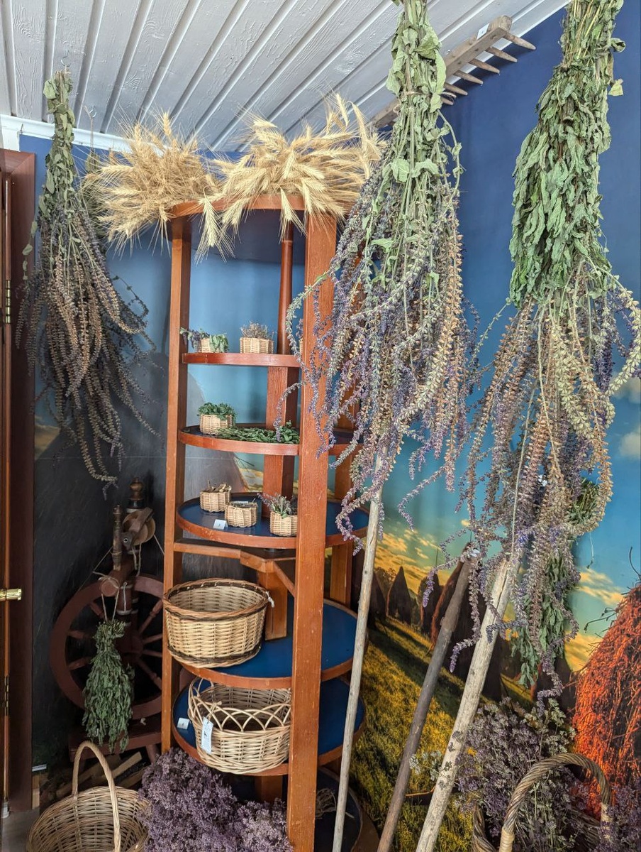 Музей располагается в доме бывшей сельской аптеки