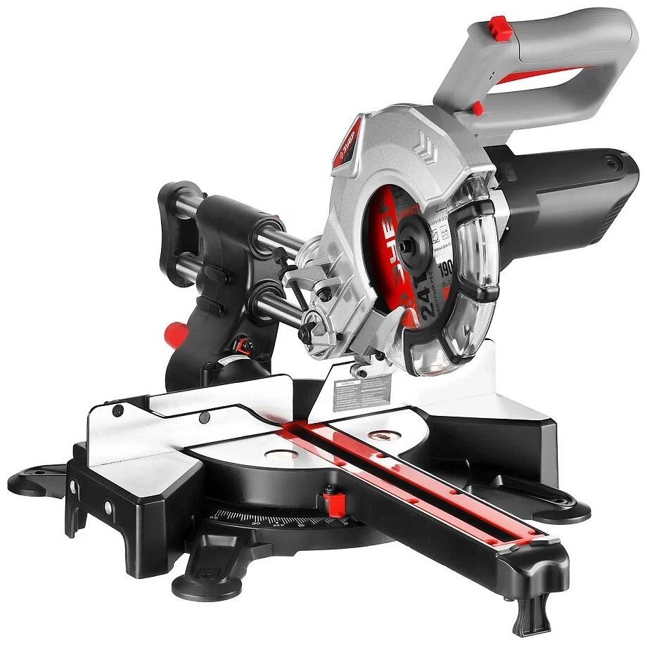 Торцовочная пила с протяжкой Зубр ЗПТ-190-1200 ПЛ