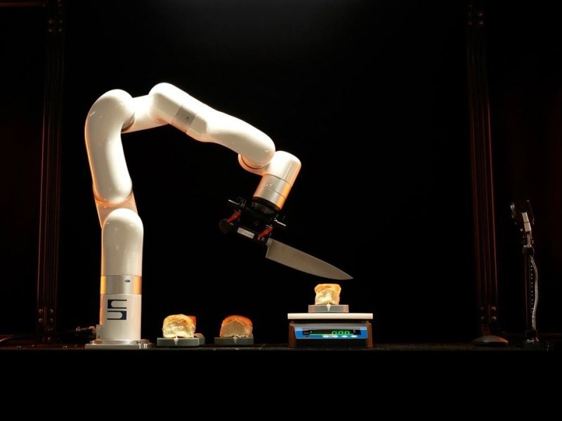    Робот помог найти идеальный нож [ВИДЕО]