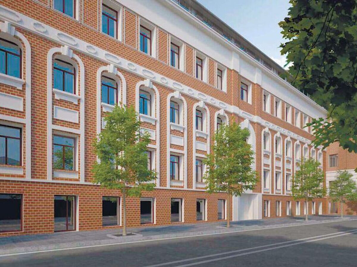    Проект застройки бывшей фабрики "Рот Фронт" в Москве© Комитет по архитектуре и градостроительству города Москвы