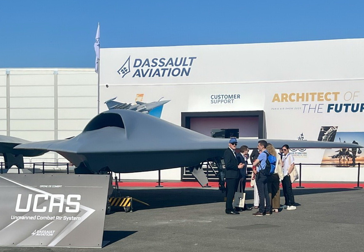  UCAS Dassault Aviation на Парижском авиасалоне 2025