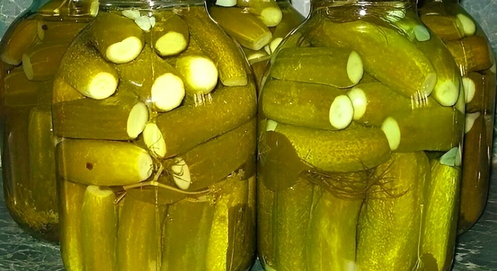 СОЛЁНЫЕ огурцы без  уксуса и сахара 🔥