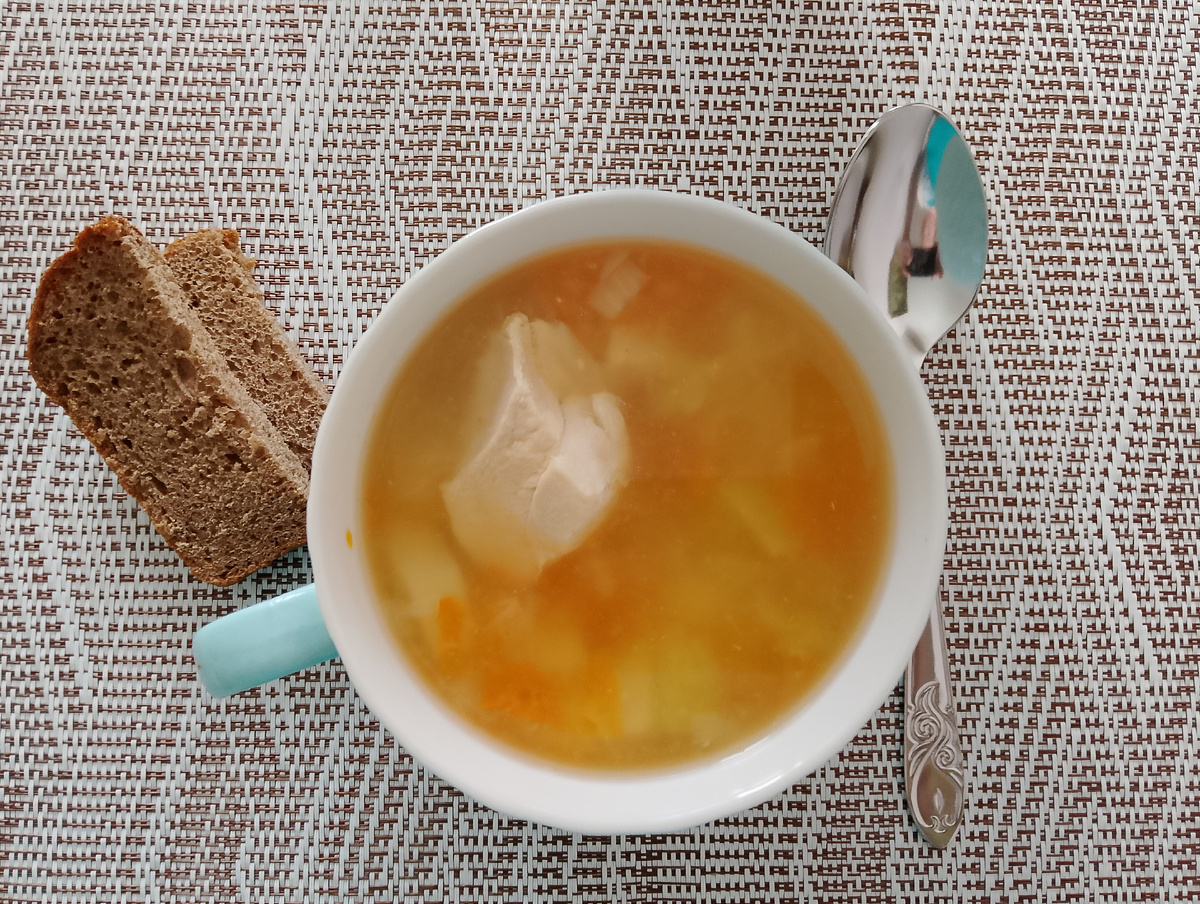 Мой обед, фото автора