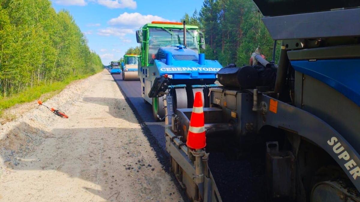    В Кондинском районе стартовал ремонт трассы «Юг»