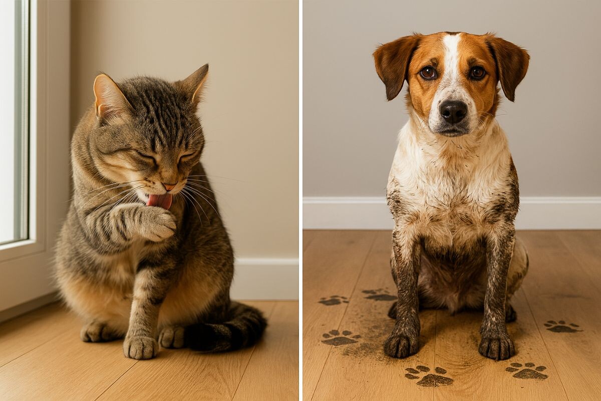 Кто чище кошка или собака 